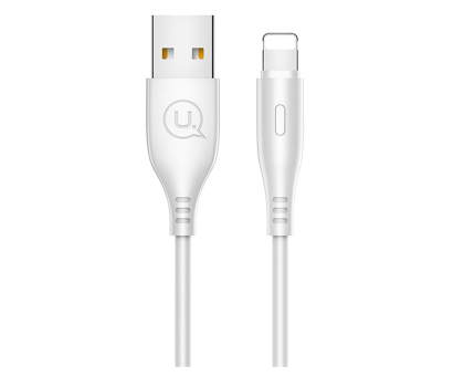 Kabel USAMS Kabel U18 lightning 2A Fast Charge 1m biały SJ266USB02